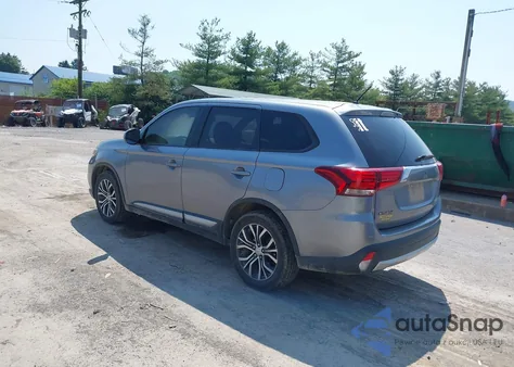 2016 Mitsubishi Outlander Se z USA, uszkodzony, nr VIN JA4AZ3A38GZ002664